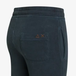 Hot Pantaloni in felpa di cotone blu navy Bambino Pantaloni|Felpe
