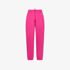 Best Pantaloni in felpa di cotone fucsia Donna Pantaloni|Felpe