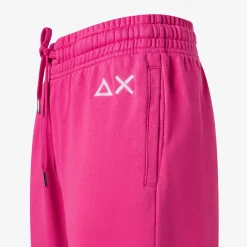 Best Pantaloni in felpa di cotone fucsia Donna Pantaloni|Felpe