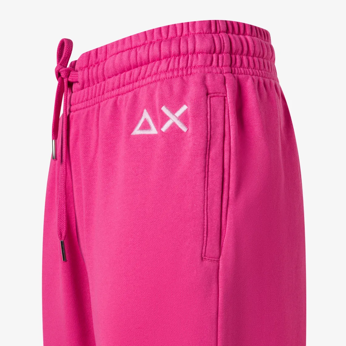 Best Pantaloni in felpa di cotone fucsia Donna Pantaloni|Felpe