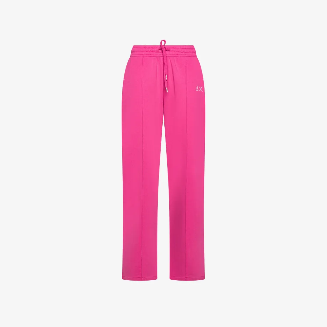 Fashion Pantaloni in felpa di cotone fucsia Donna Pantaloni|Felpe