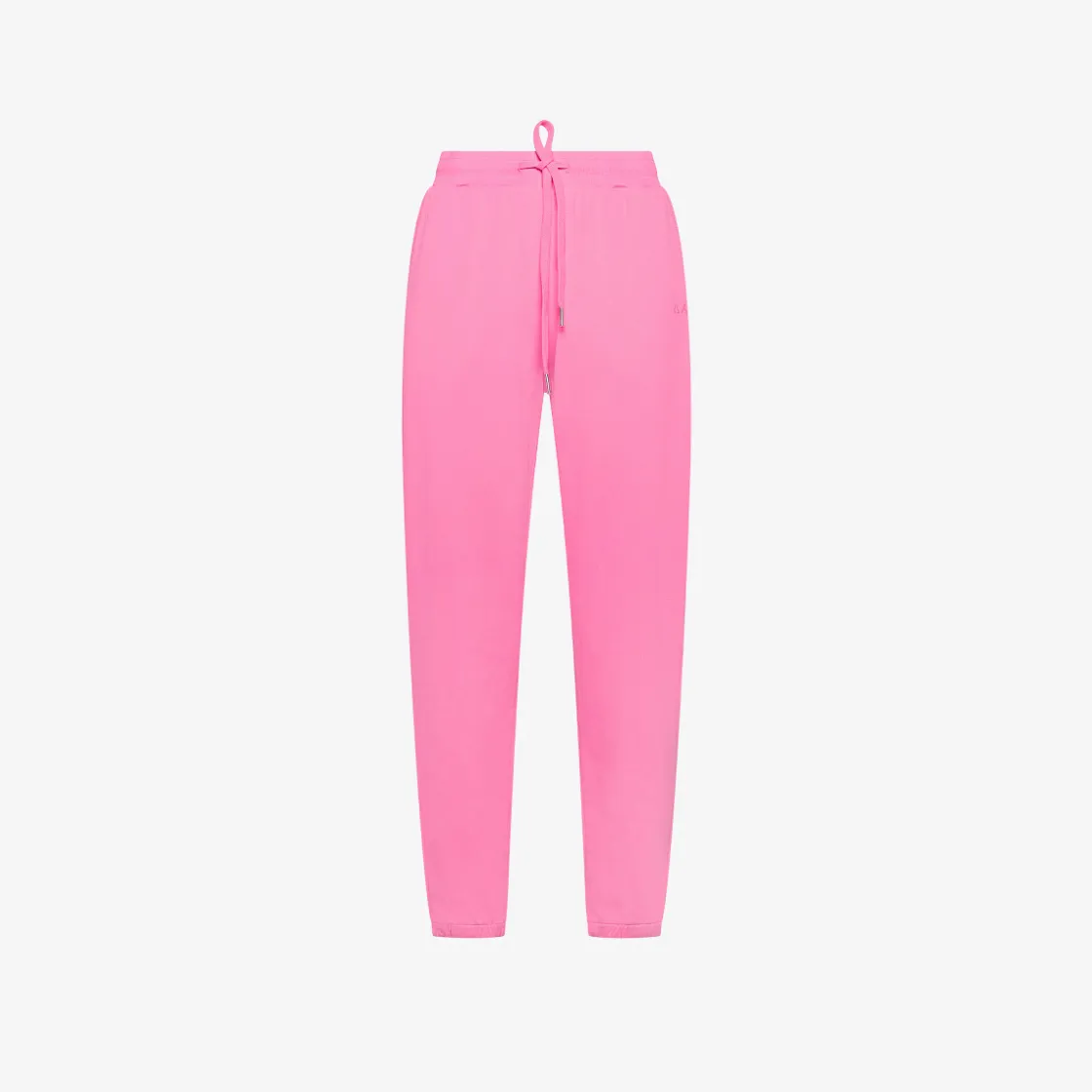 Clearance Pantaloni in felpa di cotone fucsia fluo Donna Pantaloni|Felpe