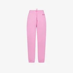 Hot Pantaloni in felpa di cotone geranio Donna Pantaloni|Felpe