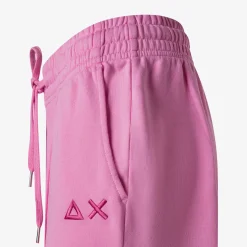 Discount Pantaloni in felpa di cotone geranio Donna Pantaloni|Felpe