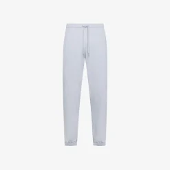 Clearance Pantaloni in felpa di cotone grigio chiaro Uomo Pantaloni|Felpe