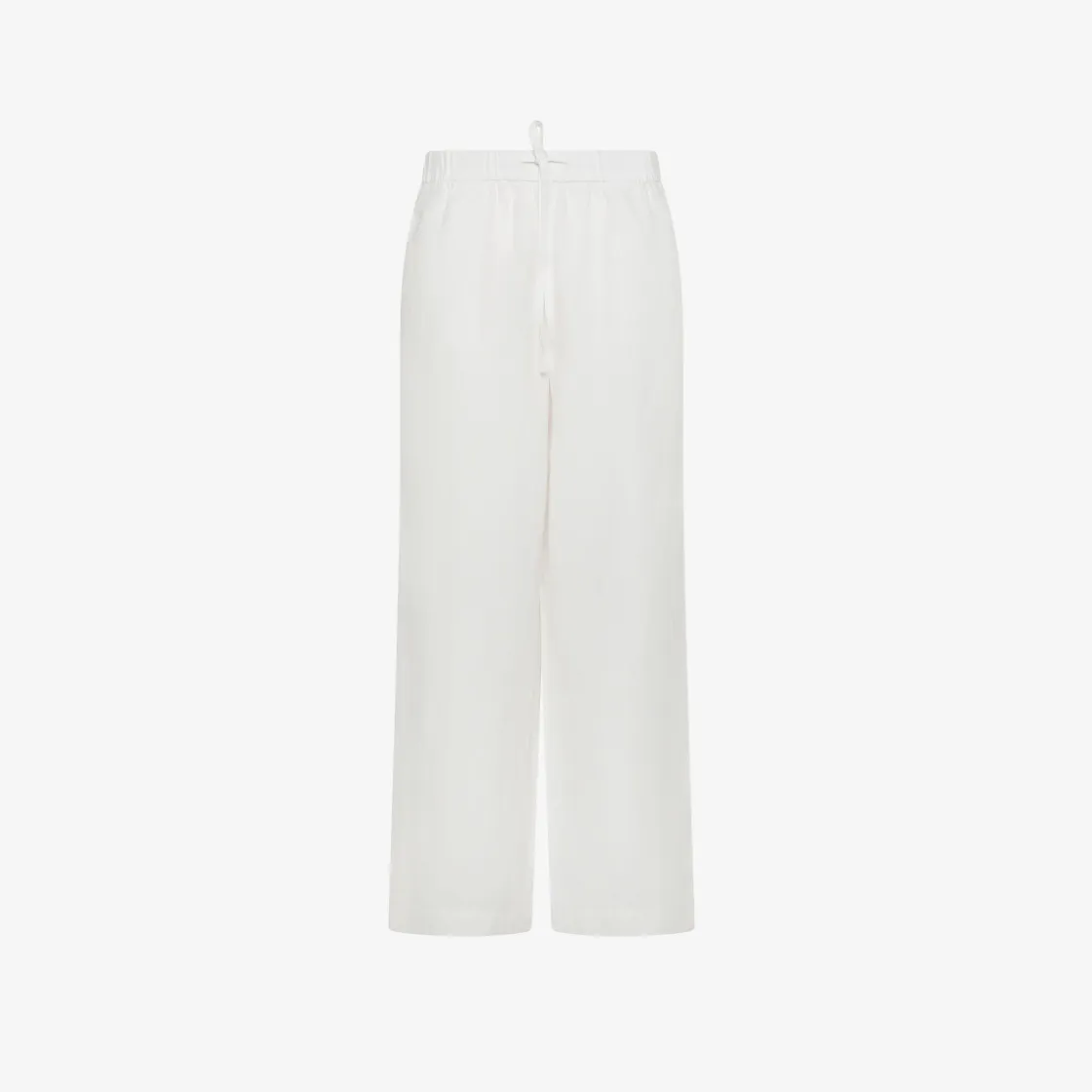 Best Pantaloni in lino bianco Donna Pantaloni|Beachwear Donna