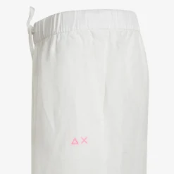 Best Pantaloni in lino bianco Donna Pantaloni|Beachwear Donna