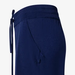 Online Pantaloni in maglia blu navy Donna Pantaloni|Felpe