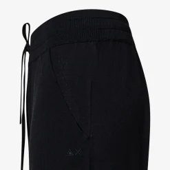 Best Pantaloni in maglia nera Donna Pantaloni|Felpe