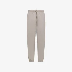 Fashion Pantaloni in piquet di cotone stone Donna Pantaloni|Felpe