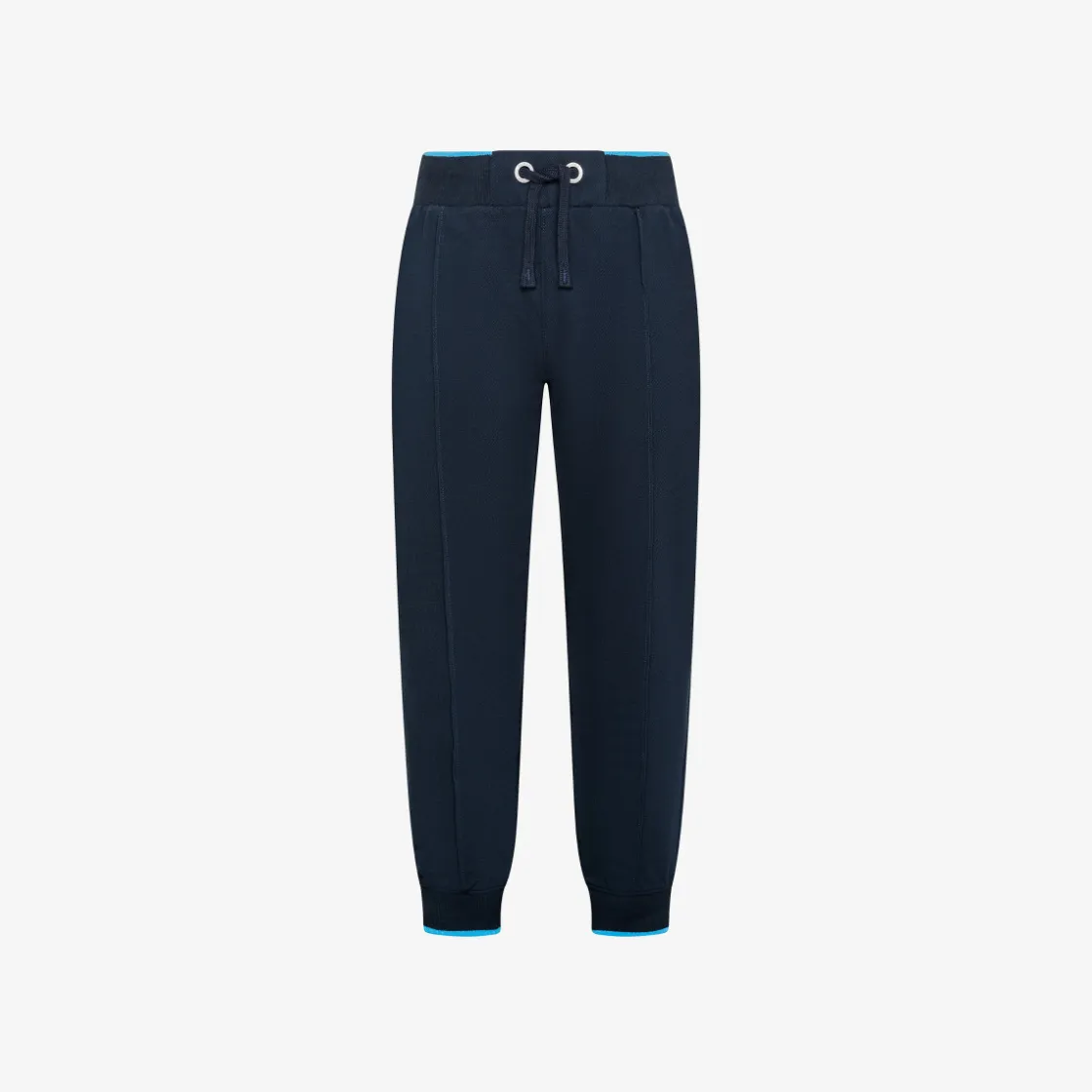 New Pantaloni in piquet di cotone blu navy Bambino Felpe|Pantaloni