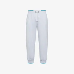 Sale Pantaloni in piquet di cotone bianco Bambino Pantaloni|Felpe