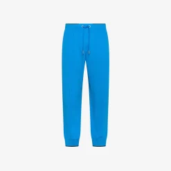 Sale Pantaloni in piquet di cotone ottanio chiaro Uomo Pantaloni