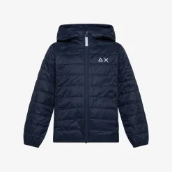 Discount Piumino in nylon blu navy Bambino Giacche