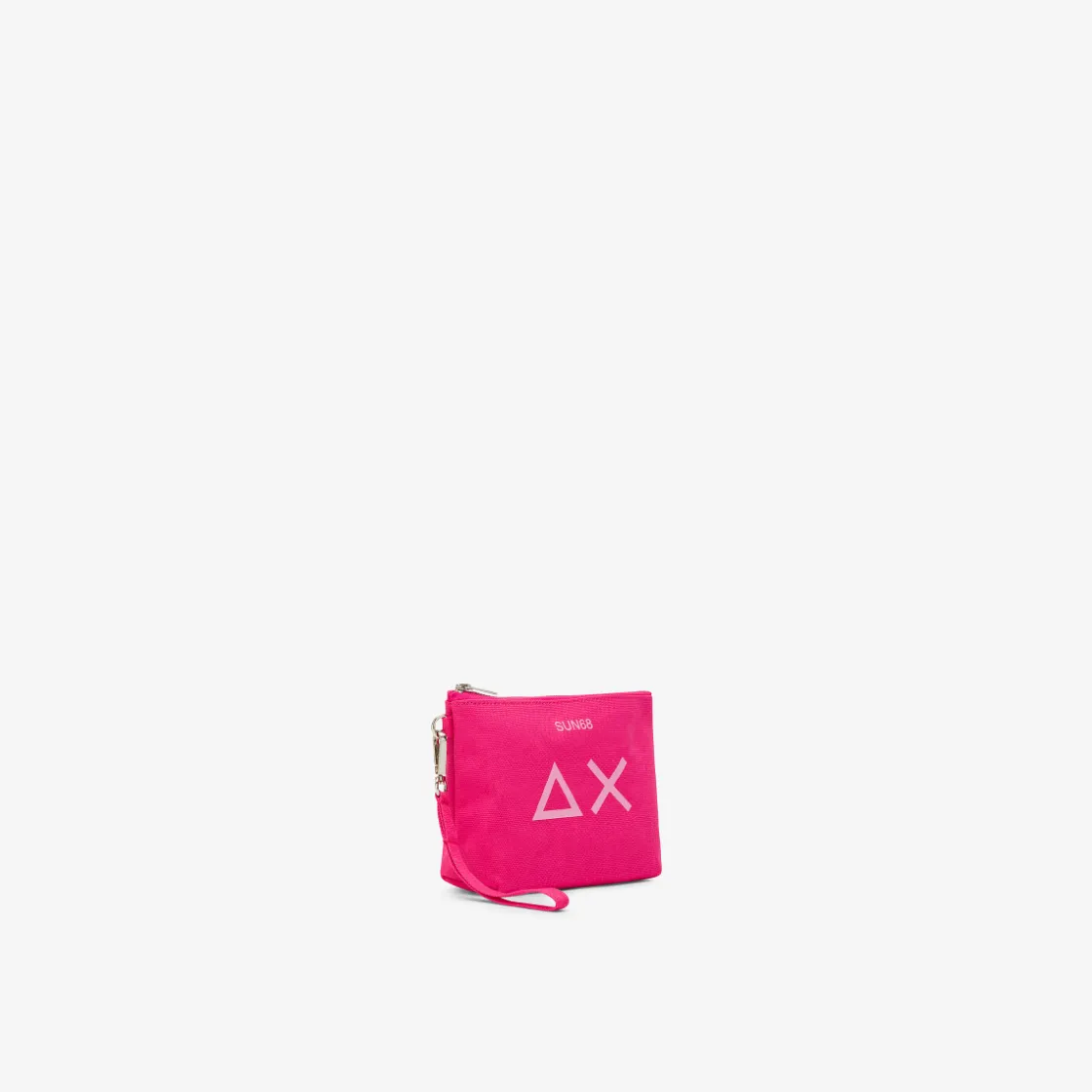 New Pochette in cotone fucsia Donna Borse|Accessori
