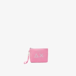 Discount Pochette in cotone rosa Donna Borse|Accessori