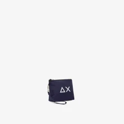 Best Pochette in nylon blu navy Uomo Accessori|Borse