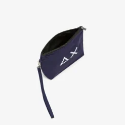 Best Pochette in nylon blu navy Uomo Accessori|Borse