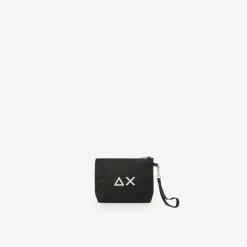Online Pochette in nylon nero Uomo Accessori|Borse