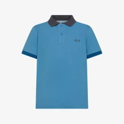 Online Polo avio con dettagli a contrasto Bambino Polo
