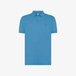 Hot Polo avio con stampa floreale Uomo Polo