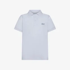 Best Polo bianca con logo ricamato Bambino Polo