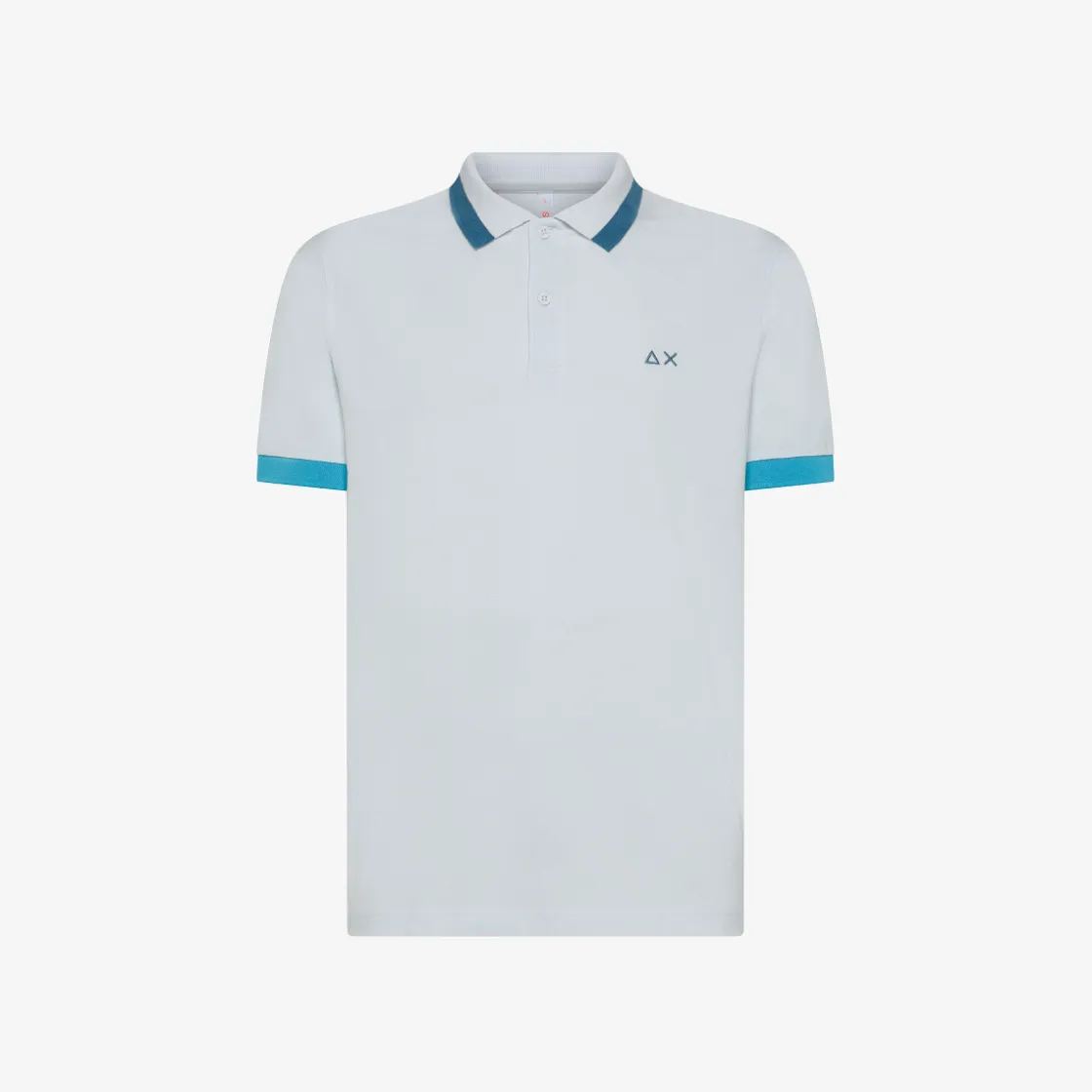 Sale Polo bianca con maxi riga Uomo Polo