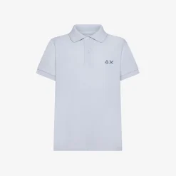 Online Polo bianca con stampa floreale Bambino Polo