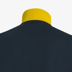 Hot Polo blu navy con sottocollo a contrasto Uomo Beachwear Uomo
