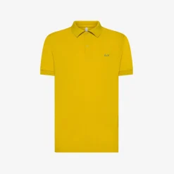 Best Polo gialla con stampa floreale Bambino Polo