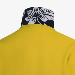 Best Polo gialla con stampa floreale Bambino Polo