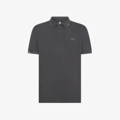 Sale Polo inchiostro con dettagli destroyed Uomo Polo