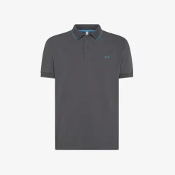 Discount Polo inchiostro con riga a contrasto Uomo Polo