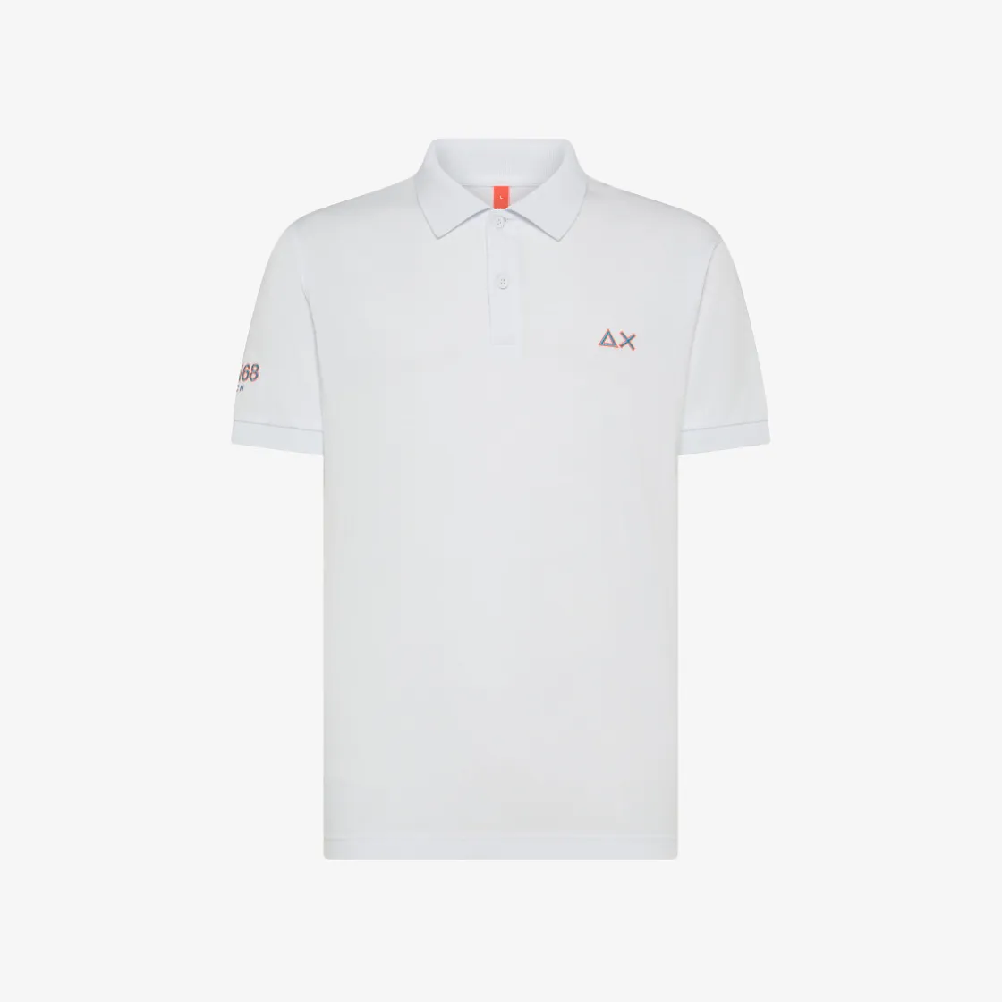 Clearance Polo in jersey di cotone bianco Uomo Beachwear Uomo