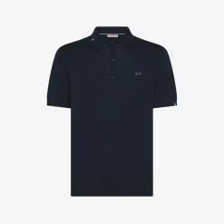 Sale Polo in maglia di cotone giallo Uomo Maglie