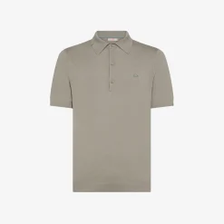 Sale Polo in maglia di cotone stone Uomo Maglie