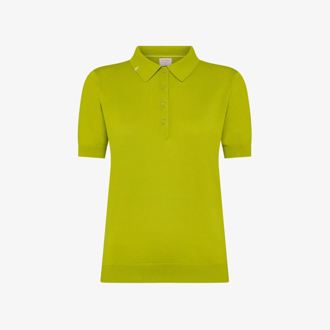 Best Polo in maglia di cotone verde oliva Donna Maglie