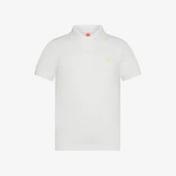 Clearance Polo in piquet di cotone bianco Bambino Polo|Beachwear Bimbo
