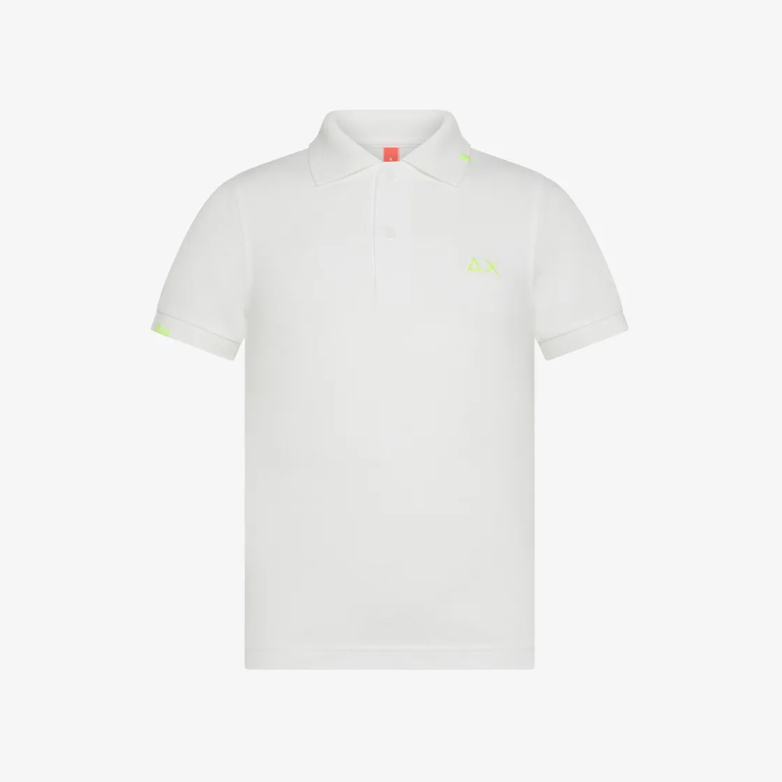 Clearance Polo in piquet di cotone bianco Bambino Polo|Beachwear Bimbo