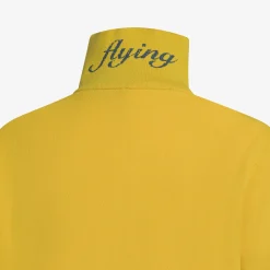 Fashion Polo in piquet di cotone giallo Bambino Polo