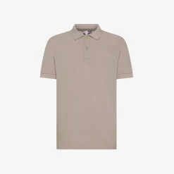Discount Polo in piquet di cotone stone Uomo Polo