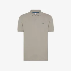 Fashion Polo stone con logo ricamato Uomo Polo