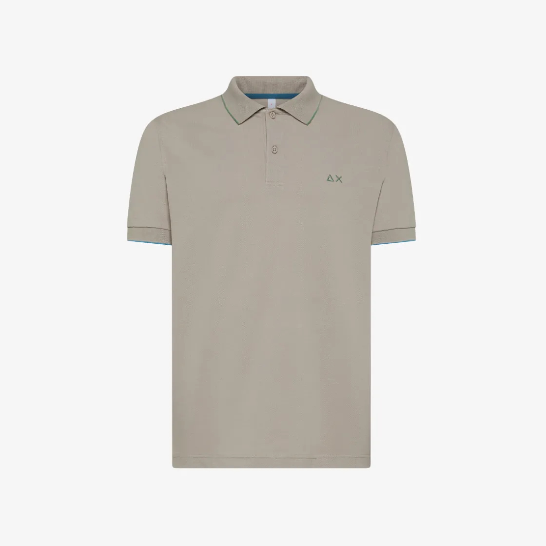 Clearance Polo stone con riga a contrasto Uomo Polo