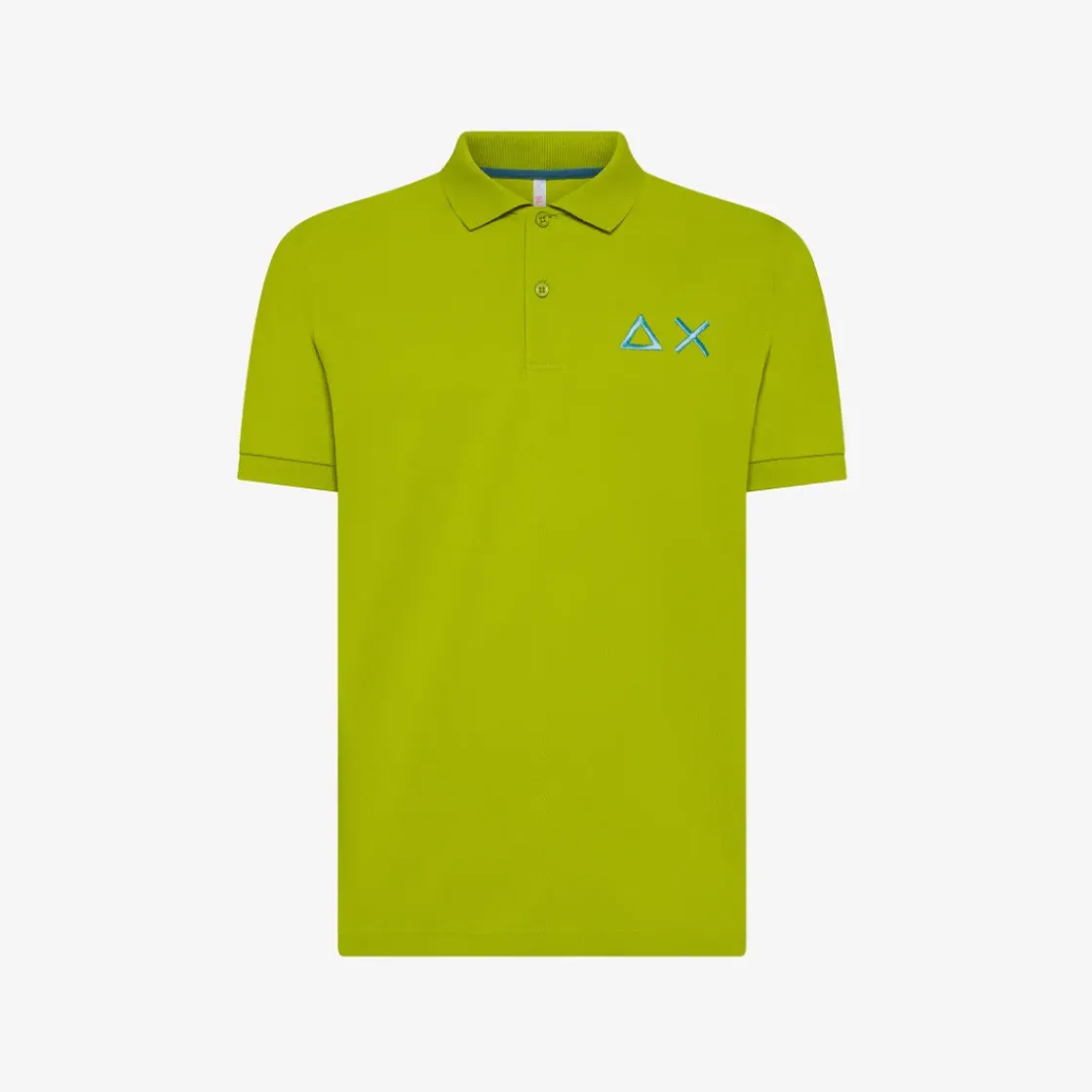 New Polo verde oliva con maxi logo Uomo Polo