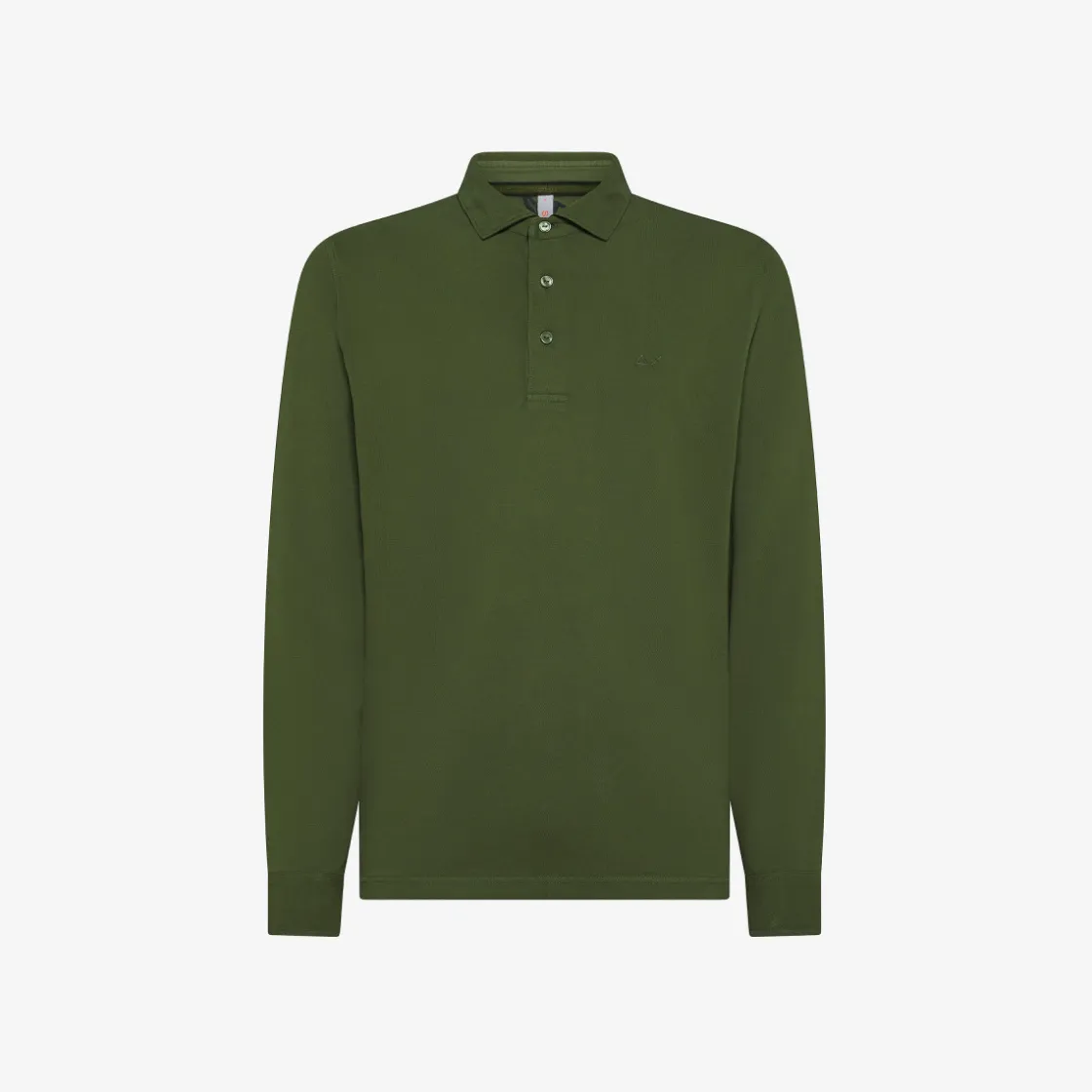 Best Polo verde scuro a maniche lunghe Uomo Polo