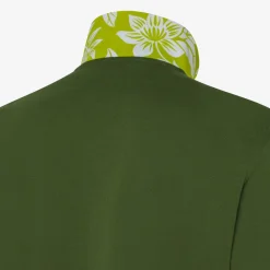 Clearance Polo verde scuro con stampa floreale Bambino Polo