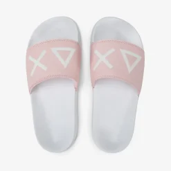 Hot Sandali slide in PU bianco Donna Ciabatte|Accessori