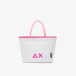 Online Shopping bag Jacqueline in nylon bianco Donna Borse