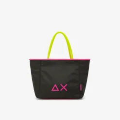 Best Shopping bag Jacqueline in nylon nero Donna Borse