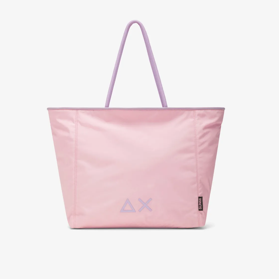 Discount Shopping bag Jacqueline in nylon rosa Donna Borse